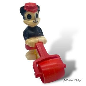 Mickey Mouse Walker Climber Plastic Toy Disney Antique